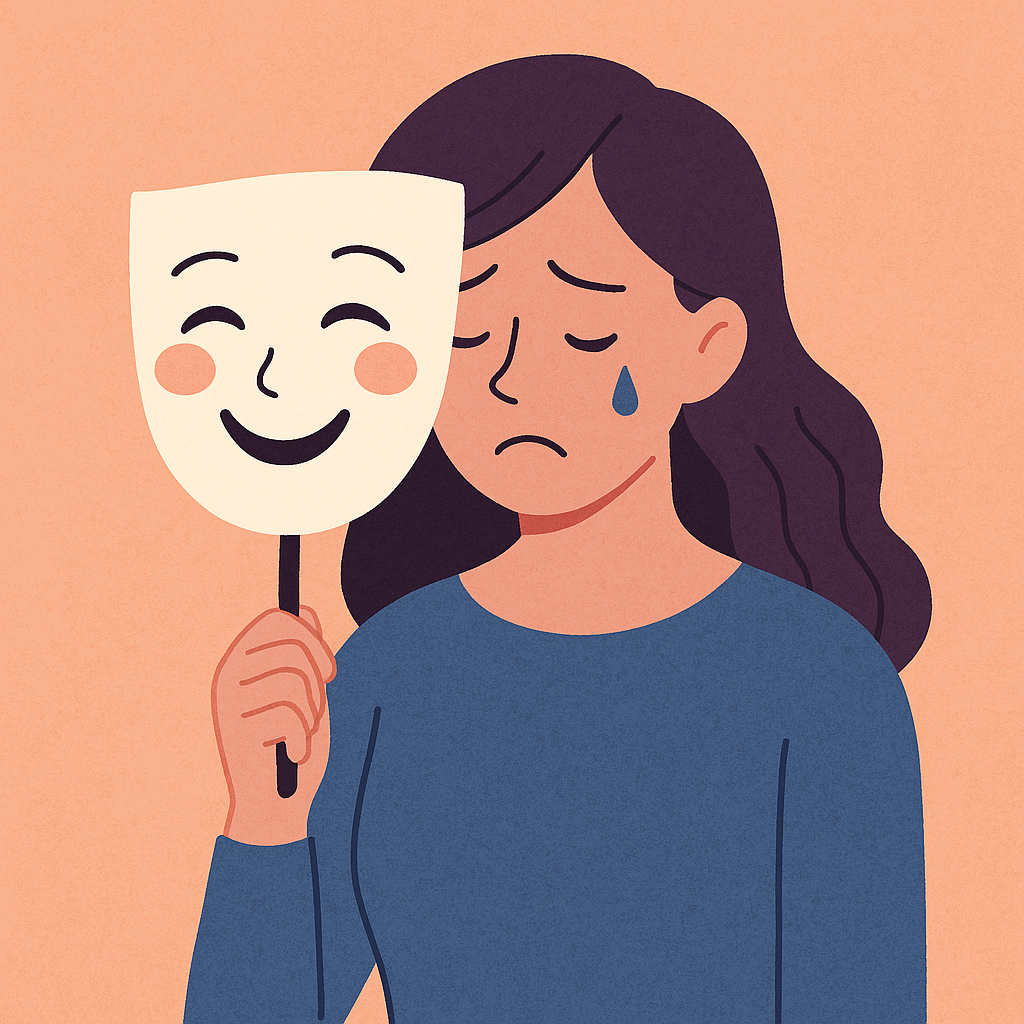 🧠 가면 우울증 증상 체크 – 겉으로 멀쩡한 내가 무너질 때
