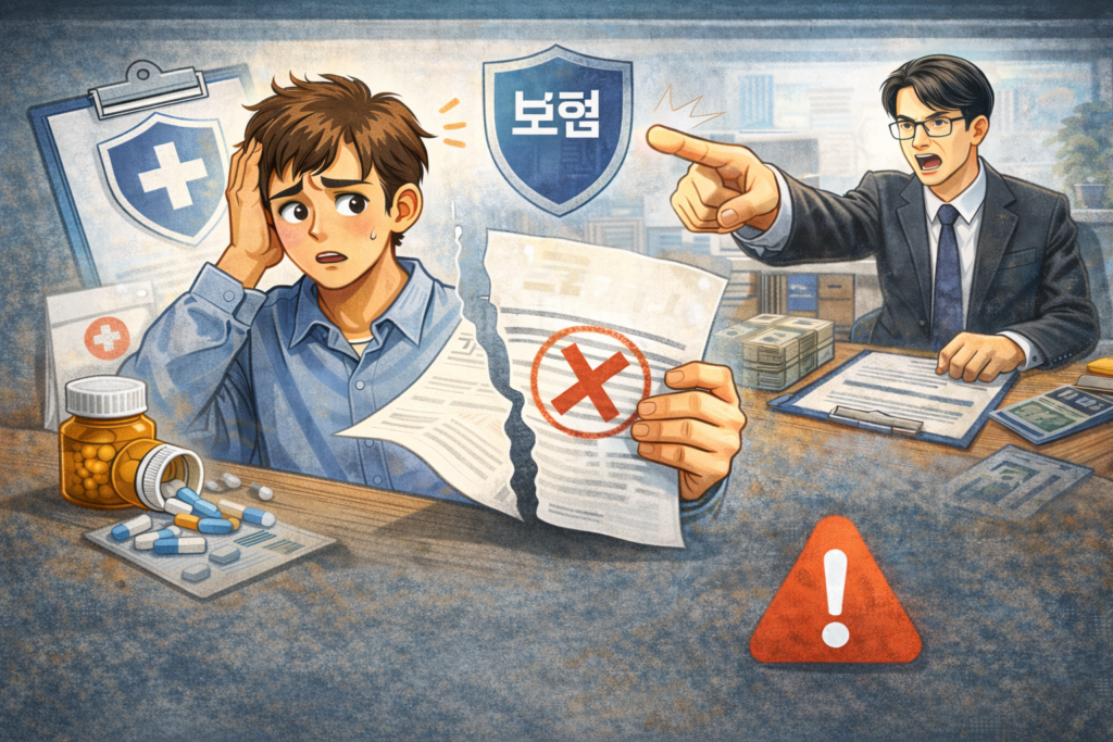 우울증 약 먹으면 실손보험 청구 거절될까?