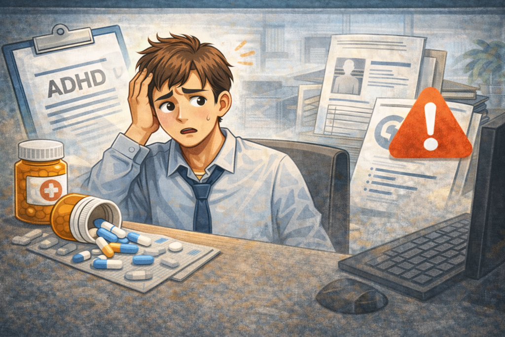 ADHD 검사 기록 있으면 회사 입사 건강검진에서 불이익 있을까