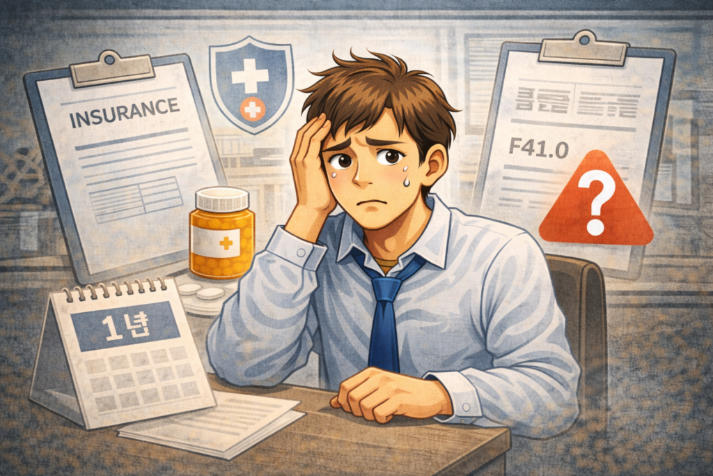 불안장애 진단받고 약 끊으면 보험 가입 다시 쉬워질까