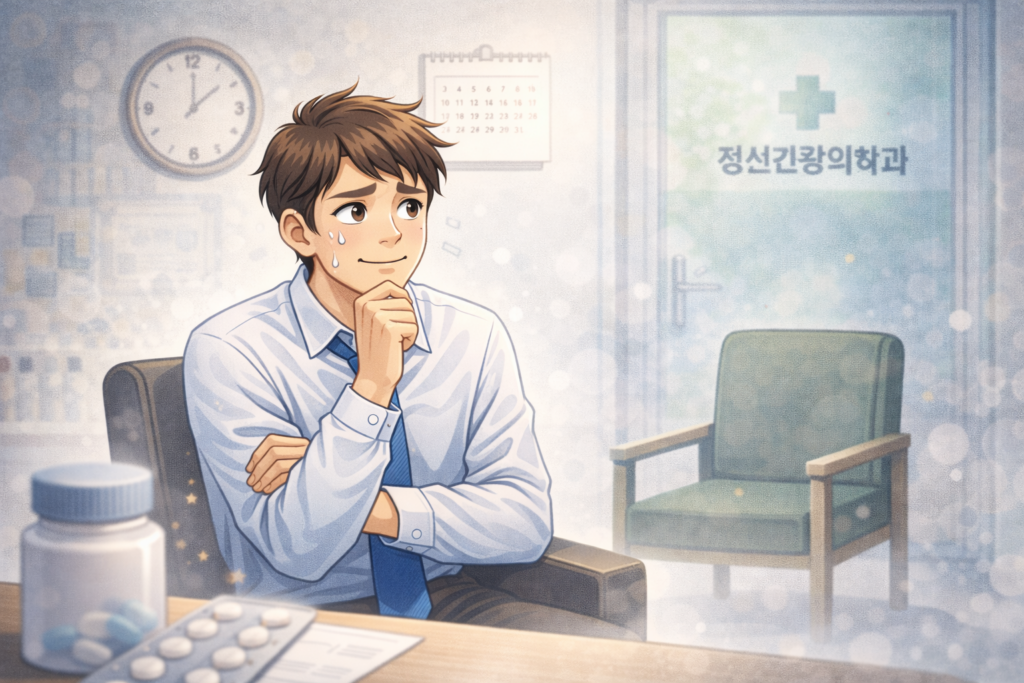 정신과 재진 안가면 기록 영향 줄어들까