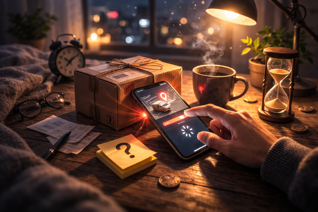 괜히 택배 조회만 하루 종일 반복하는 날, 마음이 불안한 상태일 수 있다